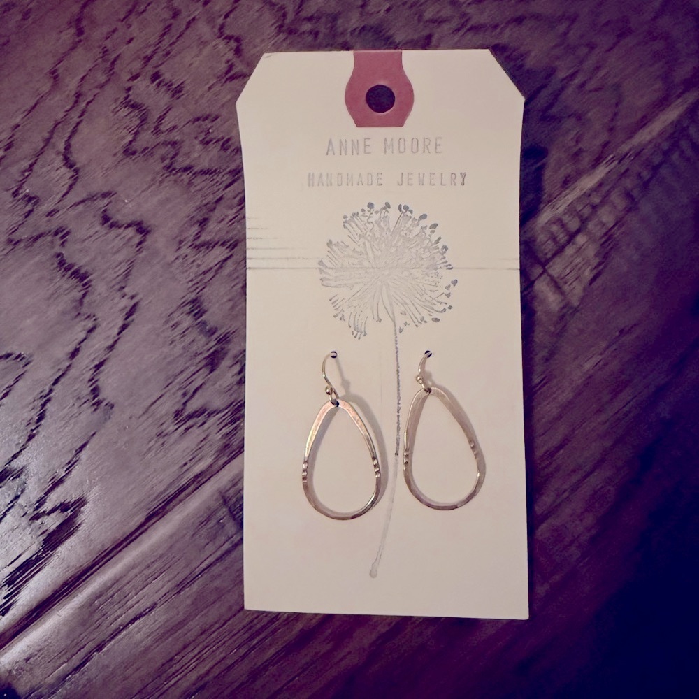 Gold Teardrop Earrings
